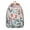 Aloha Floral Bac, variant on Aloha Floral Backpack, Hawaiian Palm Leaf School Bag with Tropical Plant Design, Jungle Leaves Pattern, Vibrant Summer Beach Vibes