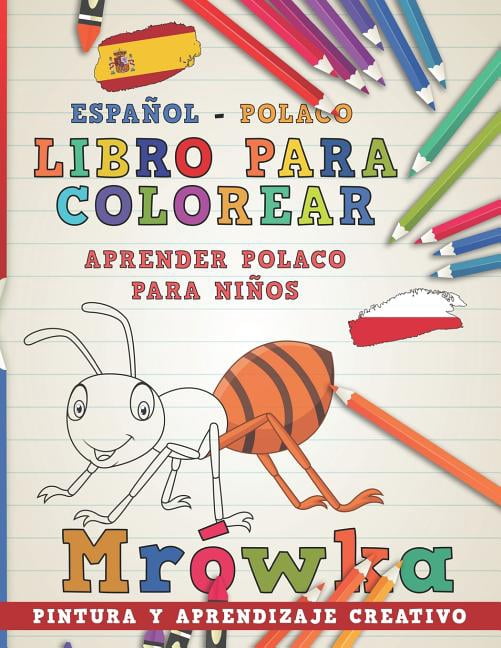 Libro Para Colorear Espa Walmart