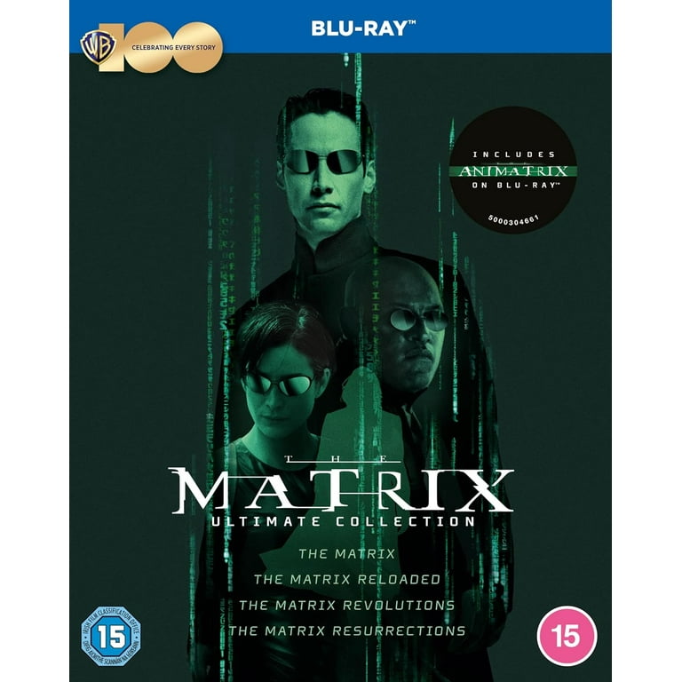 Cheapest Blue ray ultimate matrix collection and original matrix DVD bonus matrix revised