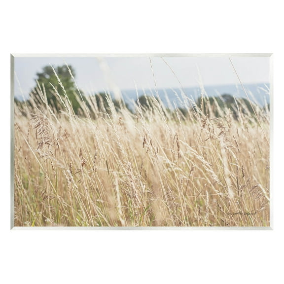 Stupell Industries Rural Wheat Field Spring Breeze Photograph Unframed Art Print Wall Art, Design by Elizabeth Urquhart