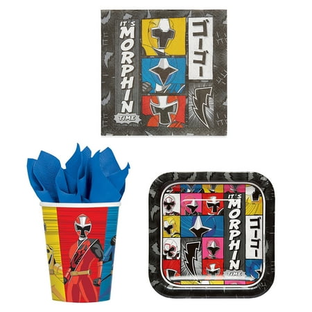 - Power Rangers Party Bundle: 16x 7