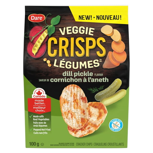 Dare Veggie Crisps Dill Pickle