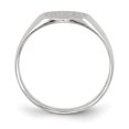 thumbnail image 2 of Bague Chevalière en Or Blanc 14K, 2 of 5
