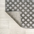 thumbnail image 6 of JONATHAN Y SOUTH BEACH 8 x 10 Area Rug, Rabat Pile Mini-Diamond Trellis - Dark Gray/Ivory, SBH101C-8, 6 of 9
