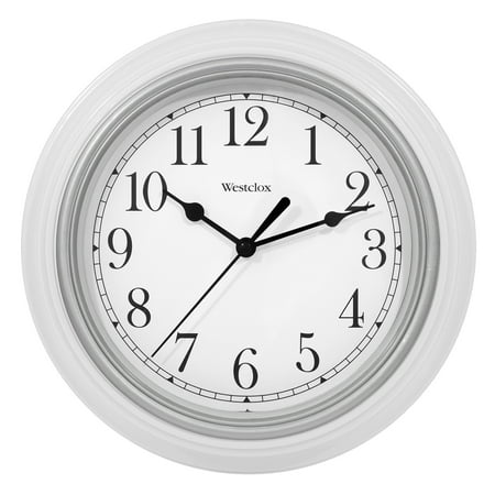 UPC 844220000989 product image for 46994A- Westclox 9  White Round Simplicity Wall Clock | upcitemdb.com