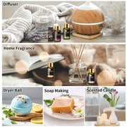 MAYJAM 20PCS Essential Oils Set, Classic Diffuser Oil for Candle Making, Massage, Relaxation, Skincare, 100% Pure, (5Ml)
