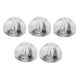 thumbnail image 2 of 5 pares de cierres de silicona suave universales para pendientes de 5,2 x 4 mm de alto grado y silicona Oro blanco, 2 of 9