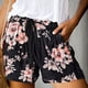 thumbnail image 4 of Pantalones cortos de mujer Pantalones cortos impresos casuales Pantalones cortos de bolsillo de cintura alta, Impresos, M Advancent AP001801-06, 4 of 6