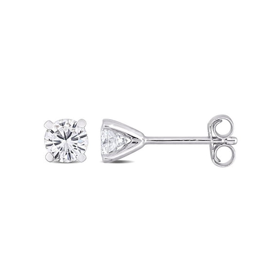 Everly Women's Moissanite Sterling Silver Earrings