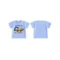 thumbnail image 2 of BemeyourBBs Kids Toddler Baby Boy Back to School T Shirt Outfit Pre Kindergarten Outfits I Dig Preschool Letter Truck Print Short Sleeve Summer Pullover Tee Shirt Tops, 2 of 9