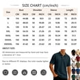 thumbnail image 3 of Breeze Polo Shirts for Men Beer Belly Texture Stretchy Quick Dry Golf Shirt Summer Casual Short Sleeve Collared Top,4XL,Wine, 3 of 6