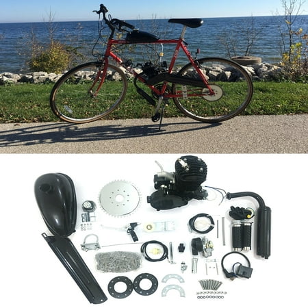 UBesGoo Hot Sale 80cc 2 Stroke Motor Engine Kit Gas for Motorized Bicycle Bike Black (Best Gas Piston Conversion Kit)