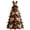 Deer B, variant on Christmas Quilted Tree DIY Craft Kit, 3D Fabric Patchwork Set for Beginners, Handmade Tabletop Holiday Decor for Mantel Shelf Office Display