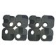 thumbnail image 5 of 8 piezas de accesorios de conector para silla de camping, repuesto resistente, color negro, reparación Cuadrado, 5 of 8