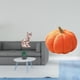 thumbnail image 2 of Estatua de gato con calabaza, figura decorativa, escultura animal, artesanía, adorno, cojín para chimenea, sofá, cama, dormitorio, decoración de habit, 2 of 8