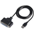 SABRENT USB 2.0 to DB25 IEEE1284 Parallel Printer Cable Adapter