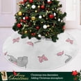 thumbnail image 6 of GZHJMY Valentine's&nbsp;Day Love Heart&nbsp;Tree&nbsp;Skirt Double&nbsp;Layers Xmas Tree Skirts for Valentine's&nbsp;Day Holiday Party Indoor Outdoor Home Office Ornaments, 36", 6 of 6