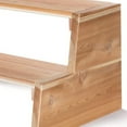 thumbnail image 4 of All Things Cedar HT34 2 Tiered Western Red Cedar Spa Hot Tub Steps, 4 of 5