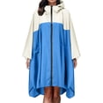 thumbnail image 1 of Lightweight Rain Poncho Jacket Coat For Women With Hood And Secure Pockets, 1 of 6