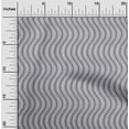 thumbnail image 1 of oneOone Silk Tabby Fabric Dot & Waves Block Printed Craft Fabric BTY 42 Inch Wide, 1 of 4