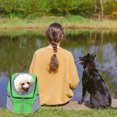 thumbnail image 1 of Arnés para perros pequeños Mochila Arnés delantero para mascotas con cinturón de seguridad Mochila transpirable y ligera Adecuada para senderismo, viajes y acampadas, 1 of 2