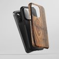 thumbnail image 5 of Wood Grain For All iPhone Series Protective Phone Case Rustic Brown, 5 of 7