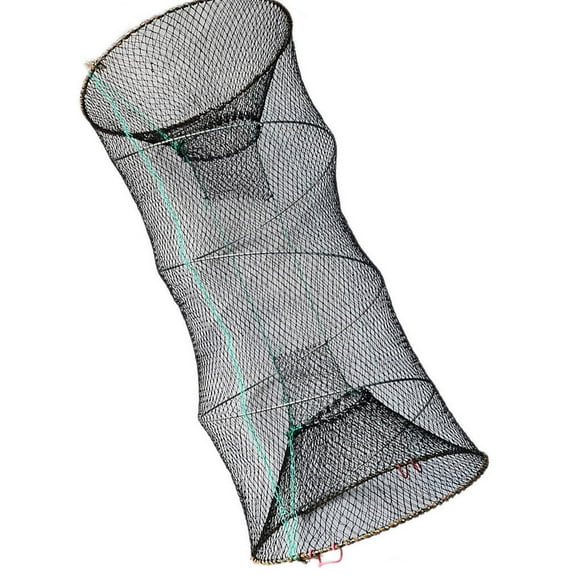 Foldable Mesh Crab Crayfish Lobster Shrimp Prawn Hand Trap Fishing Net Fishing Network Fish Trap Cage
