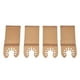 thumbnail image 1 of 4Pcs Carbide Oscillating Saw Blade Universal Oscillating Tool Blades for Wood Plastic Opening Holes, 1 of 5