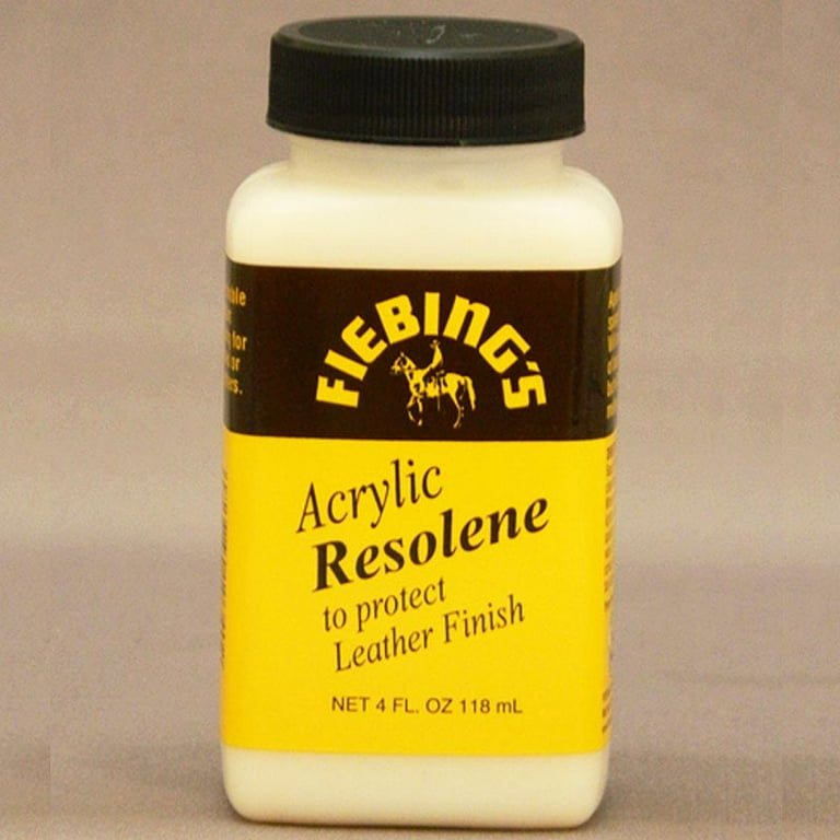 Fiebings Acrylic Resolene, Polished Leather - 4 fl oz bottle
