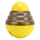 thumbnail image 2 of Bola dispensadora de golosinas para perros, alimentación lenta, interactiva, dispensadora de alimentos para mascotas, bola de rompecabezas para entrenamiento de gatos, color amarillo, 2 of 12