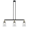 thumbnail image 2 of Innovations Lighting 213-S Canton Canton 3 Light 39" Wide Linear Chandelier - Copper, 2 of 7