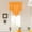Orange, variant on Solid Finished Curtain Drapery 51x24 Bedroom Home Triangle Screen Kitchen Short Window Pink 60 cm×130 cm