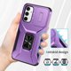 thumbnail image 2 of Funda para GANGXUN Samsung Galaxy A34 5G - Soporte metálico, Función magnética, Morado, 2 of 5