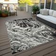 thumbnail image 6 of Addison Rugs Chantille Indoor/Outdoor Transitional Abstract Black Washable Rectangle Rug, 9' x 12', 6 of 6
