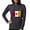 Heather Gray, variant on - Kappa Alpha Order Official Flag Long Sleeve T Shirt - Womens Hooded Shirt