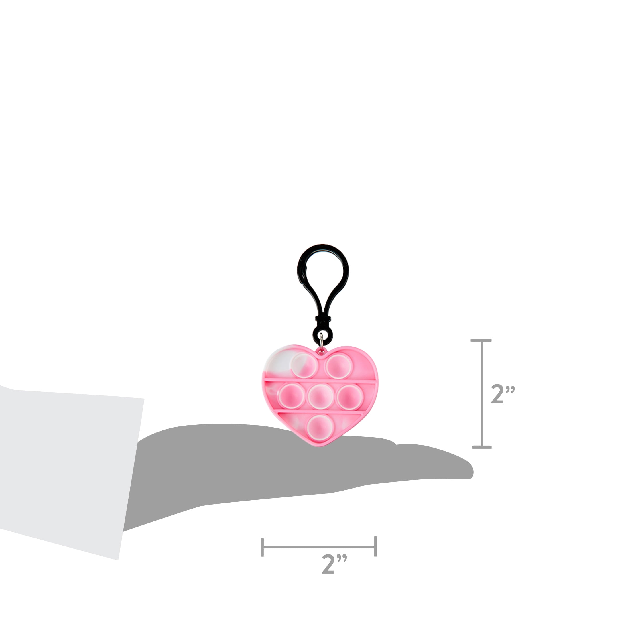 Pen+Gear Bubble Popper Keychains Classroom Reward Bucket, 42 Count