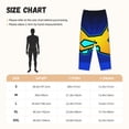 thumbnail image 4 of Lsque Geometry Dash Print Women's Pajama Pants, Lounge Pant - Comfortable Home Wear,Elastic Waistband, Stylish Design-Small, 4 of 9