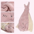 thumbnail image 5 of Unique Bargains Teenager Hair Drying Towel Dry Cap Towel Cap Quick Drying Lightweight Strong Absorbent Pink, 5 of 8