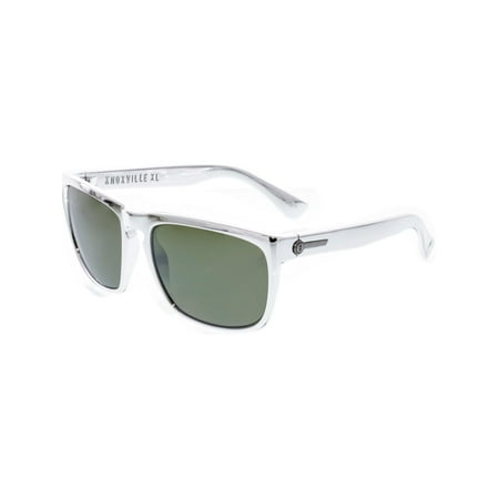Electric Men's Polarized Knoxville Xl EE11259021 Silver Rectangle Sunglasses