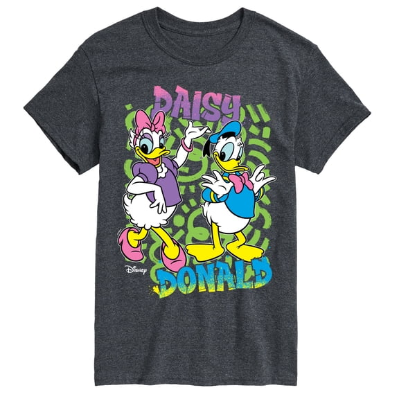 Disney - Donald And Daisy - Men's Short Sleeve Graphic T-Shirt