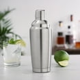 thumbnail image 5 of True Vacuum Stainless Steel Cocktail Shaker, Margarita Shaker, 25oz, Silver, 5 of 8