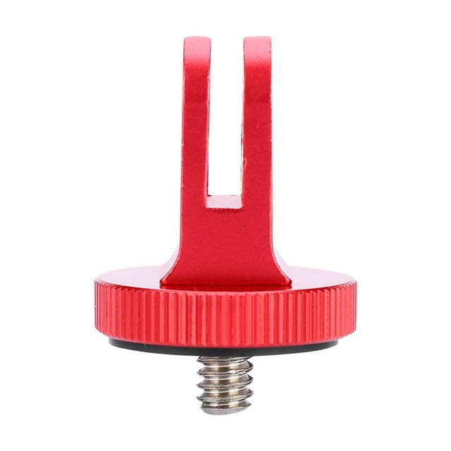 LAFGUR 1/4in Mini Tripod Mount Adapter Video Action Camera Accessory Aluminum Alloy GB