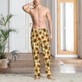 thumbnail image 5 of Goofa Autumn Sunflowers Pattern Printed Soft Pajama Pants for Men, Wide Leg Comfy Casual Lounge Yoga Pants-XX-Large, 5 of 9