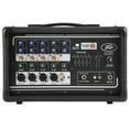 thumbnail image 2 of All-in-one powered mixer providing up to four combination XLR & 1/4-in inputs using premium mic preamps & 200 watts of peak power, 2 of 3