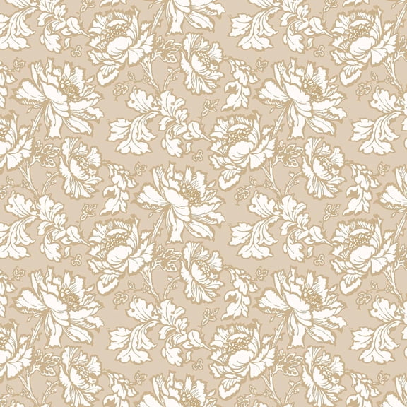 Laura Ashley Tamara Gold Wallpaper