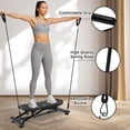 thumbnail image 6 of Ambifirner Snowboard Trainer: Balance Board for Adults, Rocking Stepper with Resistance Bands, Portable Wobble Board Featuring LCD Monitor, 300 lbs, 6 of 8