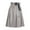 Grey, variant on Women's High Waist A-Line Pockets Skirt Skater Flared Midi Skirt Vinage Skirt