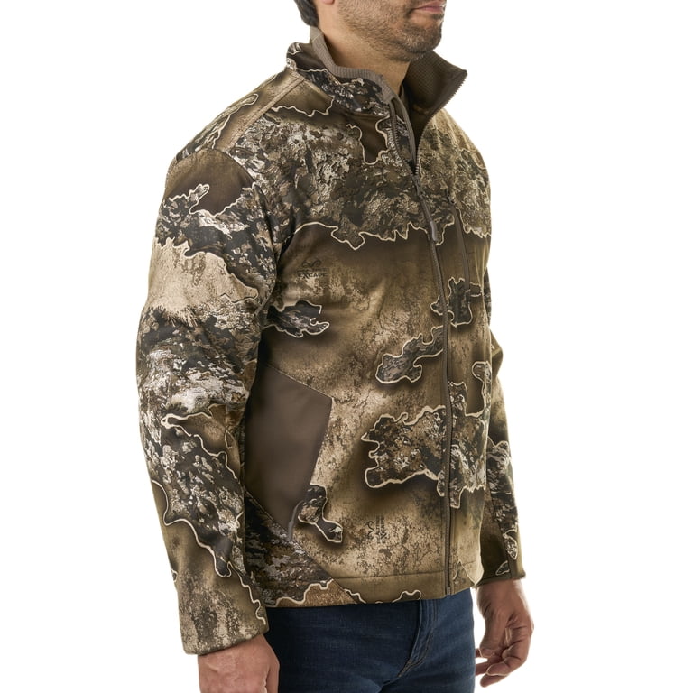 Realtree Excape Men's Chill Cutter Softshell Hunting Jacket, Sizes