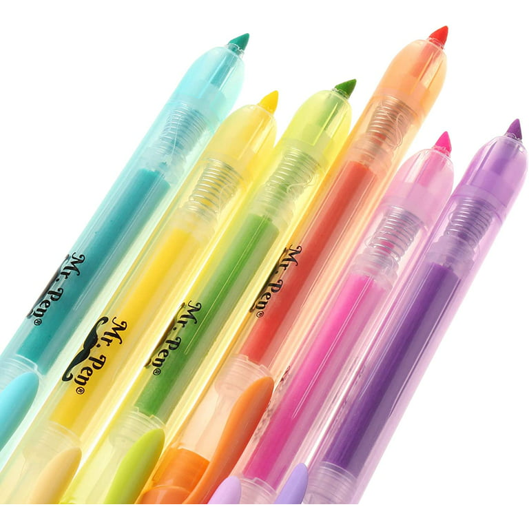 Mr. Pen No Bleed Pens, Bible Pens, Fine Tip, Assorted Color, Pack