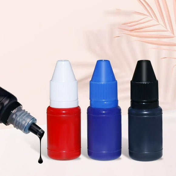 Tinta de recambio para sellos Soledad 10ml color rojo y negro